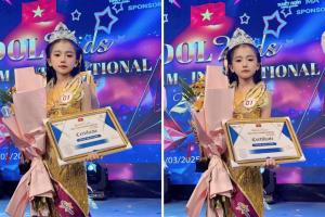 DƯƠNG NGỌC TUỆ CÁT ĐĂNG QUANG “MISS MINI IDOL KIDS INTERNATIONAL 2025 VÀ HÀNH TRÌNH TỎA SÁNG 