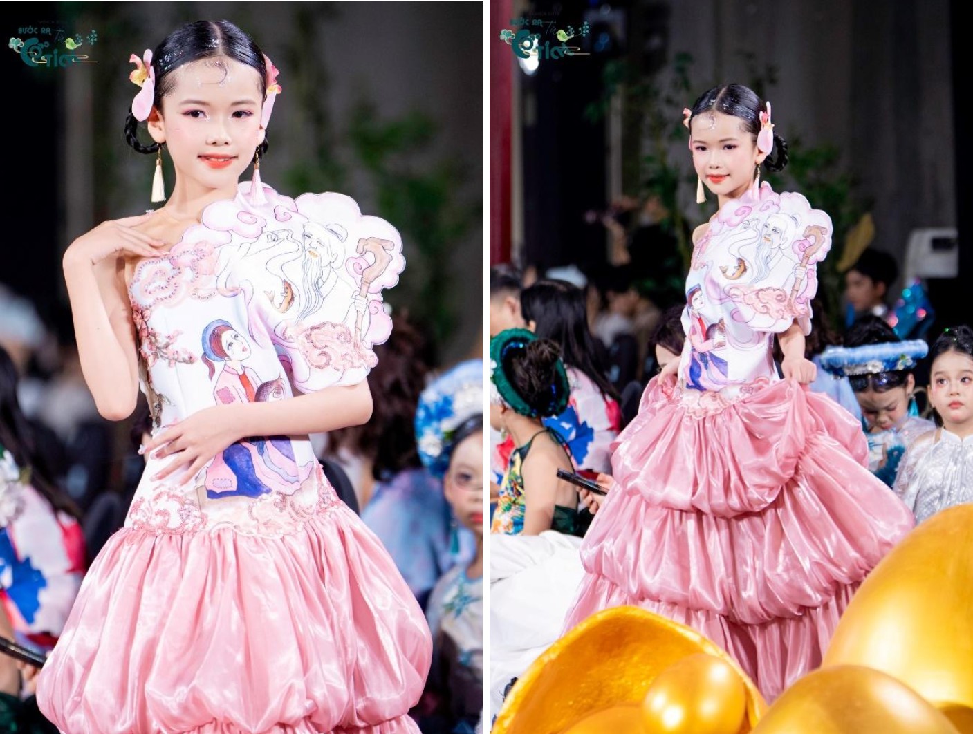 Cherry Mỹ Khanh Tỏa Sáng Trên Sàn Diễn “Bước Ra Từ Cổ Tích”